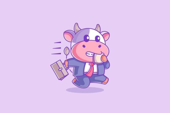 Cow is in a Hurry: A Font for Energetic Branding