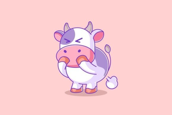 Cw Farting Cartoon Design: A Playful Vector Asset for Bold Projects
