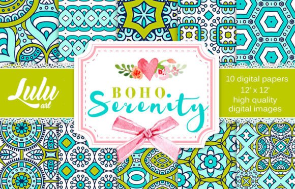 Discover the Calm of Boho Serenity Patterns + Freebie