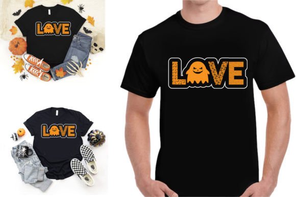 Love Halloween T-Shirt Design: Capturing the Spooky Spirit