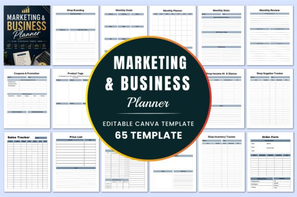 Marketing & Business Planner KDP Canva: Your Blueprint for Growth