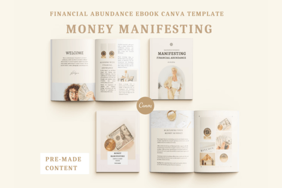 Money Manifesting EBook Template: Design Your Path to Abundance
