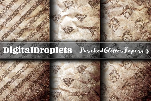 Parched Glitter | FREEBIE: Vintage Texture Meets Digital Sparkle