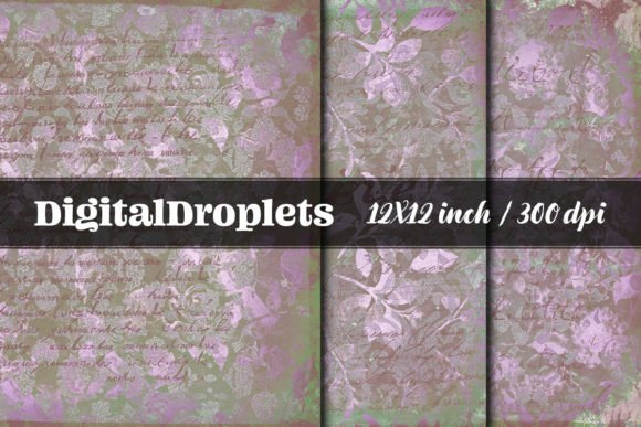 Scripted Floral Fades FREEBIE: Your New Go-To Background Set