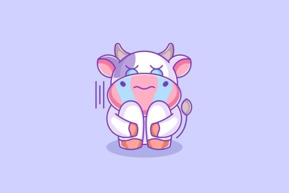 Understanding Cow Sad and Crying: A Creative Design Asset