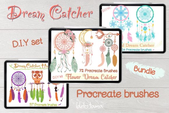 Unleash Your Creativity with the Procreate Brush Dream Catcher Bundle