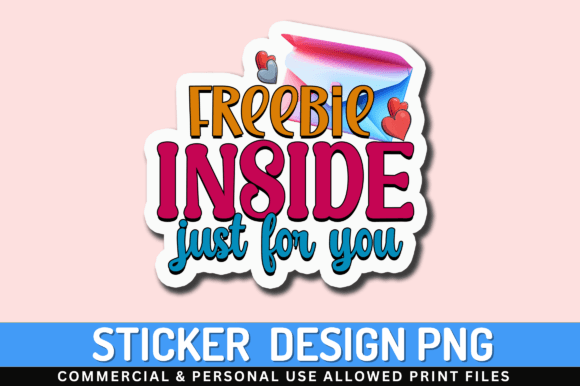 Unlock Creative Projects with Freebie Inside Just Sticker Design